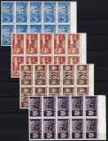 Romania 1941 - Lp 146 III - Fratia de arme romano-germana - supratipar &bdquo;Odesa&rdquo; - bloc de 10 - MNH***