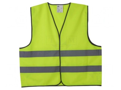 Vestă Reflectorizantă Galbenă de Siguranță foto