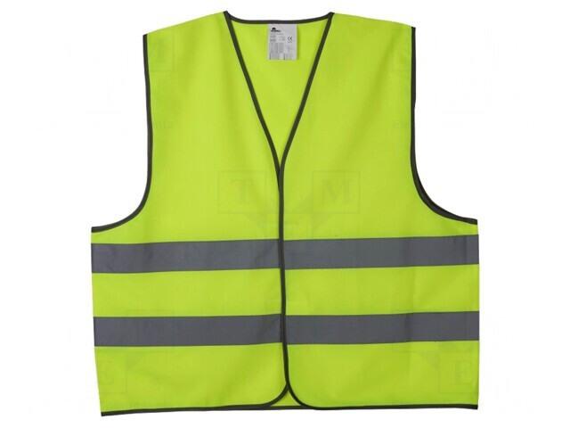 Vestă Reflectorizantă Galbenă de Siguranță