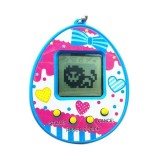 Joc electronic interactiv Tamagotchi, 7 x 5 cm, in forma de ou, 5 ani+, albastru, KIK