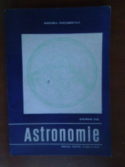 Astronomie. Manual pt clasa a12a-Gh.Chis foto