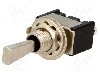 Intrerupator basculant, 3 pozitii, mod comutare ON-OFF-(ON), SP3T, {{Producator}} - TSM113F1 foto