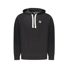 Hanorac barbati, cu mini logo, Regular fit, Negru, S