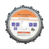 Disc flex lant drujba 125x22mm 14 dinti pentru taiere lemn
