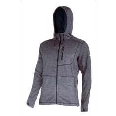 JACHETA CU IMPRIMEU SI GLUGA / GRI - L