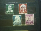 Germania Al Treilea Reich Compozitori Sch&uuml;tz Bach H&auml;ndel Peter Henlein Lot 4 Mărci -A666