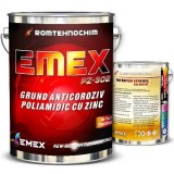 Pachet Grund cu Zinc Epoxy-Poliamidic &ldquo;Emex PZ-302&rdquo; - Gri - Bid. 6 Kg + Intaritor 0.45 Kg