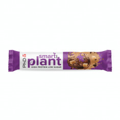 Baton proteic vegetal Vanilla Fudge Smart Bar, 64g, PhD