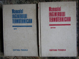 Manualul inginerului termotehnician VOL 2 SI 3 (1986, editie cartonata)