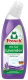 Gel WC Frosch cu lavanda, anticalcar si igienizare, 750 ml