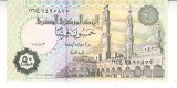B11 17 - Bancnota foarte veche - Egipt - 50 piastri - 2004