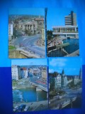 HOPCT LOT 2610 ORADEA -JUD BIHOR-4 CARTI POSTALE-CIRCULATE, Circulata, Printata