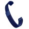 Curea tip Milanese Loop, compatibila Garmin Vivoactive 4, telescoape Quick Release, 22mm, Albastru