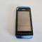 Telefon Nokia 306 folosit albastru cu folie pe ecran