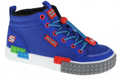 Pantofi pentru adida?i Skechers Kool Bricks 402223L-BLMT albastru marin foto