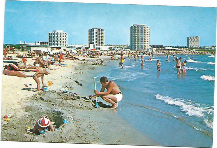 carte postala-MANGALIA NORD-Venus plaja