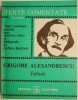 Grigore Alexandrescu - Fabule (texte comentate Sanda Radian) - Carte copii