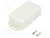 Carcasa ABS, 35mmx60mmx20mm, IP54, HAMMOND - 1551HFLGY
