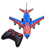Cumpara ieftin Avion cu Telecomanda - Model Interactiv cu Lumini si Sunete, pentru Copii 3+ Ani