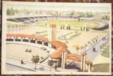 STADIONUL DINAMO, REPUBLICA POPULARA ROMANA/CARTE POSTALA NECIRCULATA(marca fixa, Fotografie