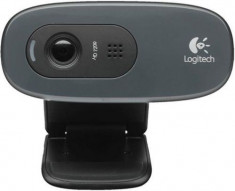 Camera Web Logitech C270, HD (Negru) foto