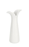 Cumpara ieftin Vaza flori ceramica alba Yoshi &Oslash;6,5x11x19,5h