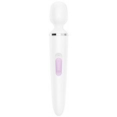 Vibrator Masaj Wand-er Women Silicon USB Satisfyer White