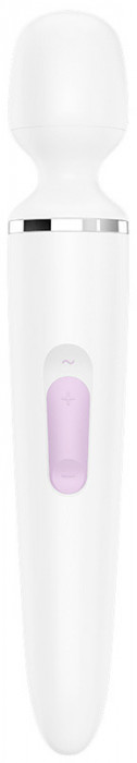 Vibrator Masaj Wand-er Women Silicon USB Satisfyer White