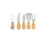 Cumpara ieftin Set 5 cutite pentru branzeturi
