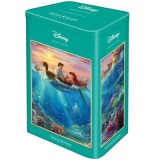 Puzzle 500 piese Thomas Kinkade - Disney -Arielle, cutie metalica, 500 piese, Schmidt: