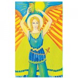 Cumpara ieftin Carnetel de buzunar Arhanghelul Uriel 5 x 8 cm 100 foi veline Soapta Stelelor Brosat