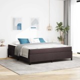 Cumpara ieftin Pat cu arcuri Maro 180 x 200 cm Țesătură, Lemn Ingineresc