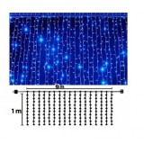 Cumpara ieftin CASCADA CU LEDURI URIASA LUNGIME 9 METRI x 1 METRU,EFECT CURGERE,INTERCONECTOR!