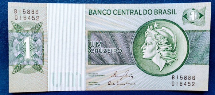 BRASILIA 1CUZEIRO UNC