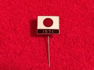 Insigna Comitetul Olimpic Japonia 1971 foto