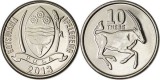 Botswana 2013 - 10 thebe UNC