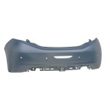 Bara spate Peugeot 208, 04.2012-, parte montare grunduita, cu suport senzori CITY Park, cu gaur senzori parcare, 57B1962J, Aftermarket