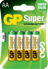 Baterie Alcalina Super GP R3 (AAA), 4 buc blister foto