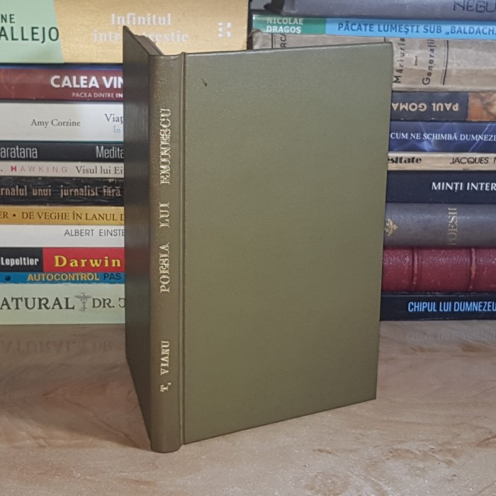 TUDOR VIANU - POESIA LUI EMINESCU , ED. 1-A , 1930 *