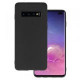 Husa pentru Samsung Galaxy S10+ G975, OEM, Matt, Neagra