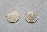Doua monede de 200 lei 1942, argint, circulate