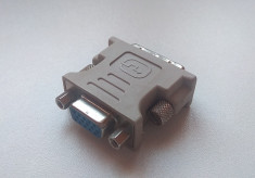 conector adaptor original Asus DVI-A D-SUB/VGA foto