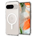 Husa pentru google pixel 9 / 9 pro - spigen ultra hybrid magsafe onetap ring - white