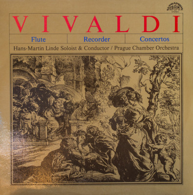 Vinyl/vinil - Vivaldi - Flute Recorder Concertos foto