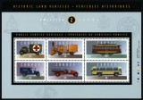 Canada 1995 - Vehicule istorice, bloc neuzat