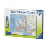 Cumpara ieftin PUZZLE HARTA EUROPEI, 200 PIESE, Ravensburger