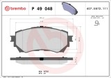 BREMBO P 49 048 PRIME LINE set placute frana,frana disc