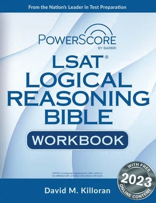 Powerscore LSAT Logical Reasoning Bible Workbook foto