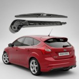 Cumpara ieftin Braț și Lamelă Ștergător Spate Ford Focus III Hatchback (2011-2018) - 350mm, Set Complet cu Capac Mammooth MMT RAW 053