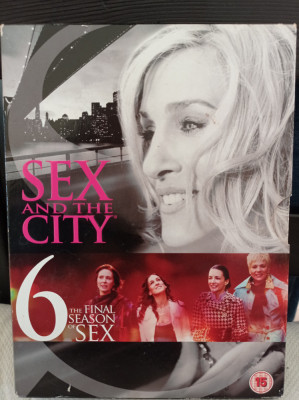 DVD - SEX AND THE CITY - THE COMPLETE SEASON 6 - engleza foto